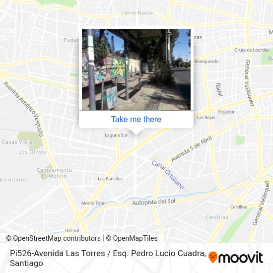 Pi526-Avenida Las Torres / Esq. Pedro Lucio Cuadra map