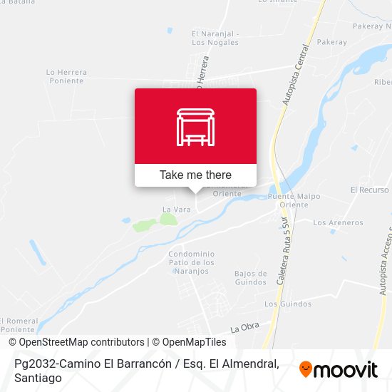 Pg2032-Camino El Barrancón / Esq. El Almendral map