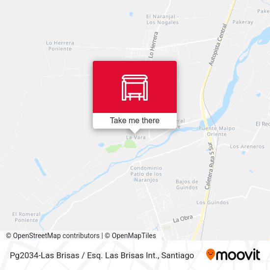 Mapa de Pg2034-Las Brisas / Esq. Las Brisas Int.