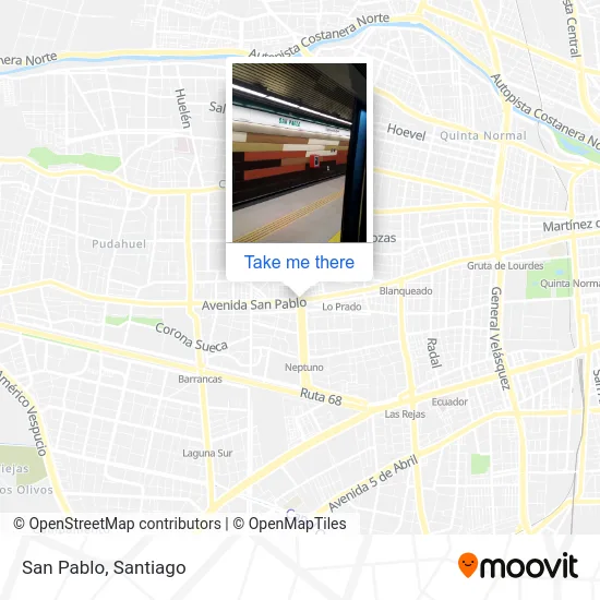 San Pablo map