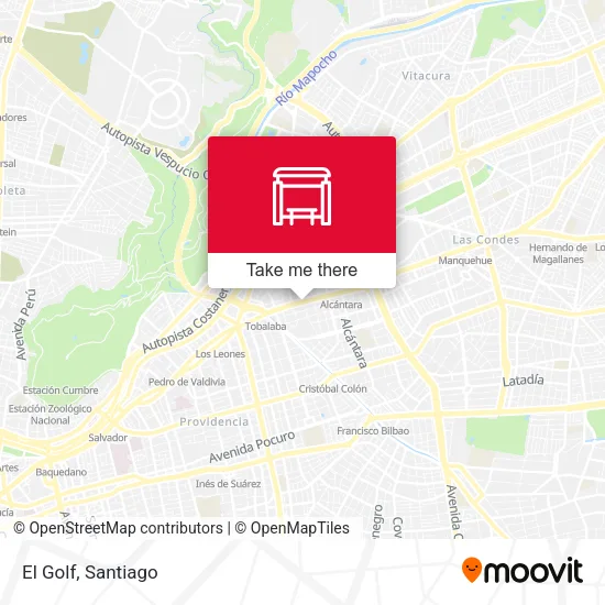 El Golf map