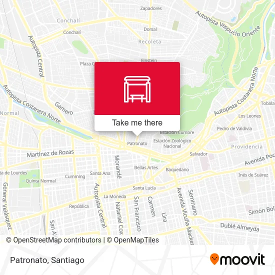 Patronato map