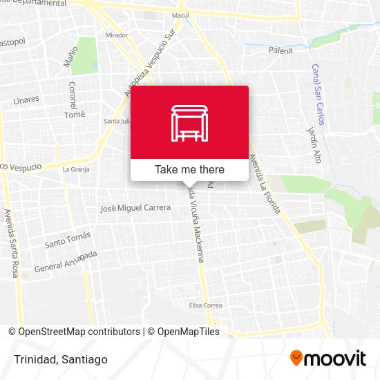 Trinidad map