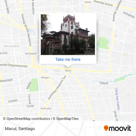 Mapa de Macul