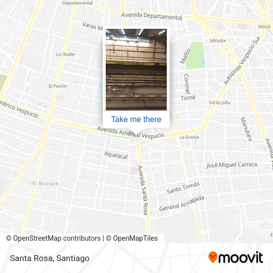 Mapa de Santa Rosa