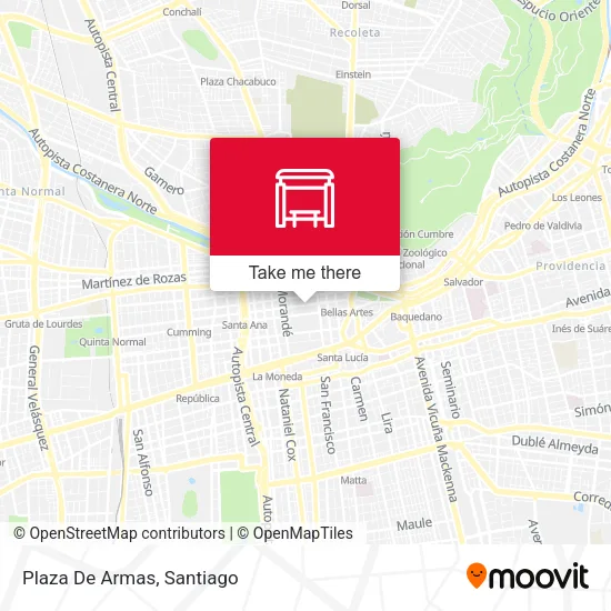 Mapa de Plaza De Armas