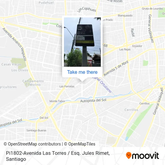 Pi1802-Avenida Las Torres / Esq. Jules Rimet map