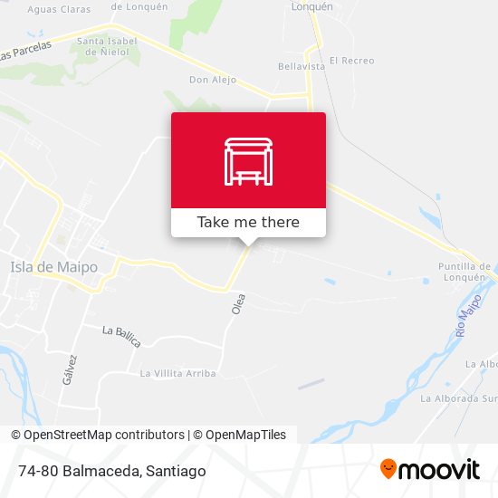 Mapa de 74-80 Balmaceda