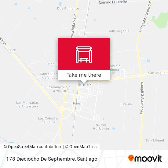 178 Dieciocho De Septiembre map