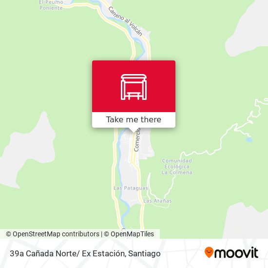 39a Cañada Norte/ Ex Estación map