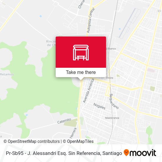 Pr-Sb95 - J. Alessandri Esq. Sin Referencia map