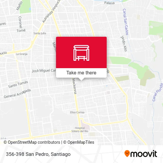 356-398 San Pedro map
