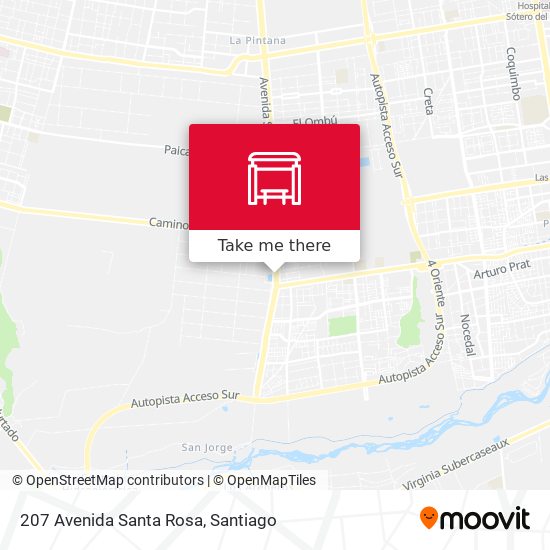 207 Avenida Santa Rosa map