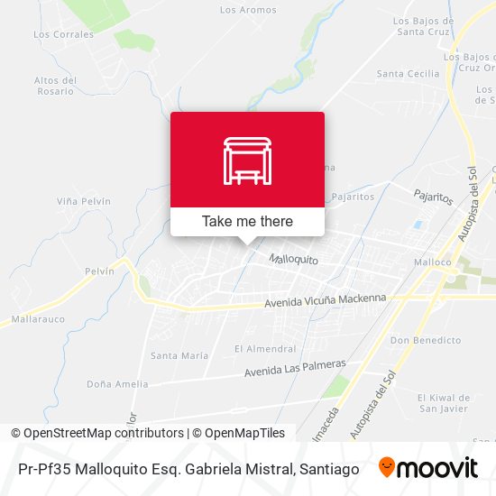 Mapa de Pr-Pf35 Malloquito Esq. Gabriela Mistral