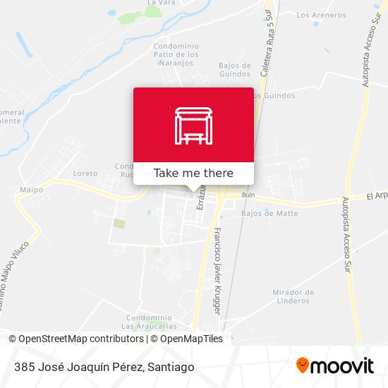 385 José Joaquín Pérez map