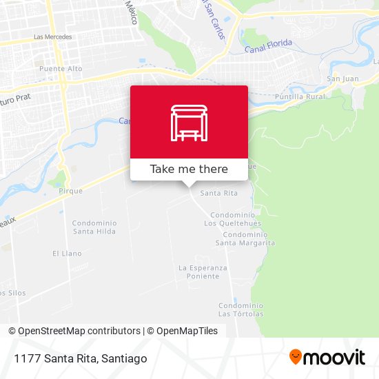 Mapa de 1177 Santa Rita
