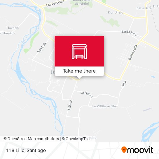Mapa de 118 Lillo