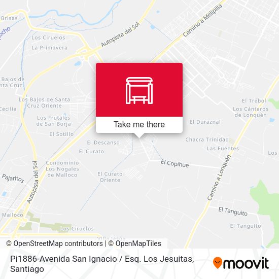 Pi1886-Avenida San Ignacio / Esq. Los Jesuitas map