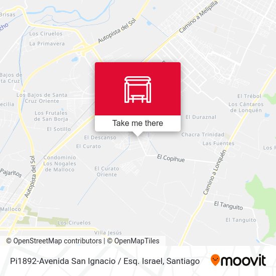 Pi1892-Avenida San Ignacio / Esq. Israel map