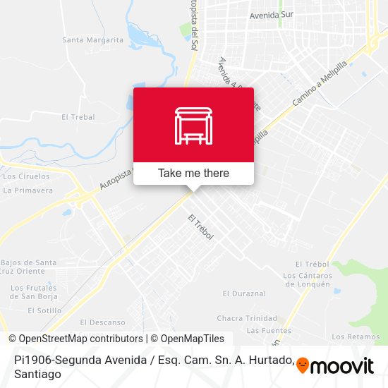 Mapa de Pi1906-Segunda Avenida / Esq. Cam. Sn. A. Hurtado