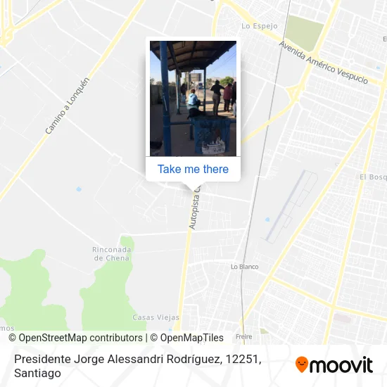 Presidente Jorge Alessandri Rodríguez, 12251 map