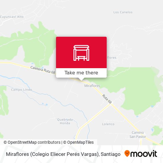 Mapa de Miraflores (Colegio Eliecer Perés Vargas)
