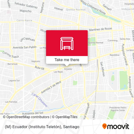 Mapa de (M) Ecuador (Instituto Teletón)