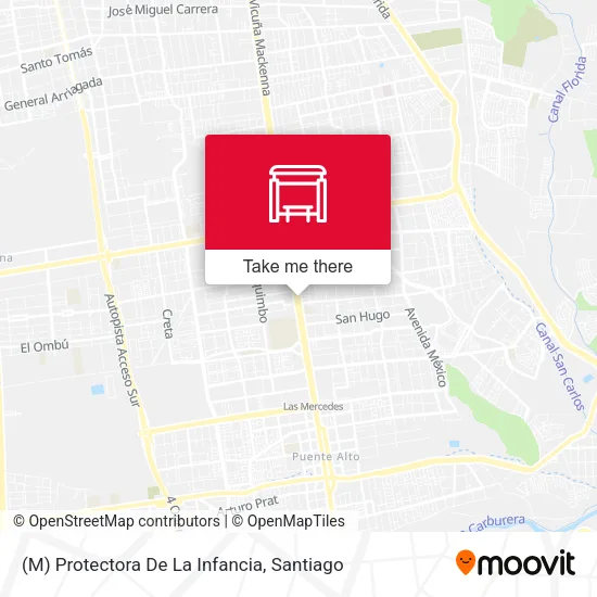 (M) Protectora De La Infancia map