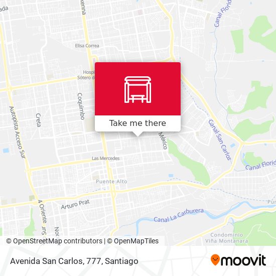 Avenida San Carlos, 777 map