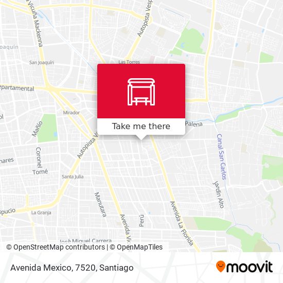 Avenida Mexico, 7520 map