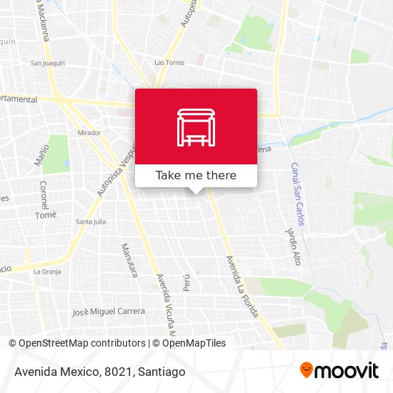 Avenida Mexico, 8021 map