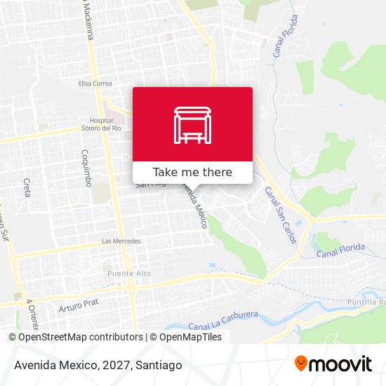 Avenida Mexico, 2027 map