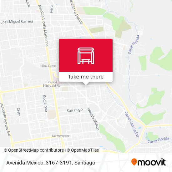 Avenida Mexico, 3167-3191 map