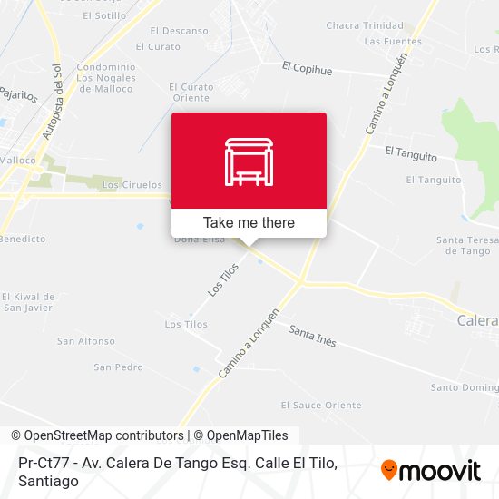 Pr-Ct77 - Av. Calera De Tango Esq. Calle El Tilo map