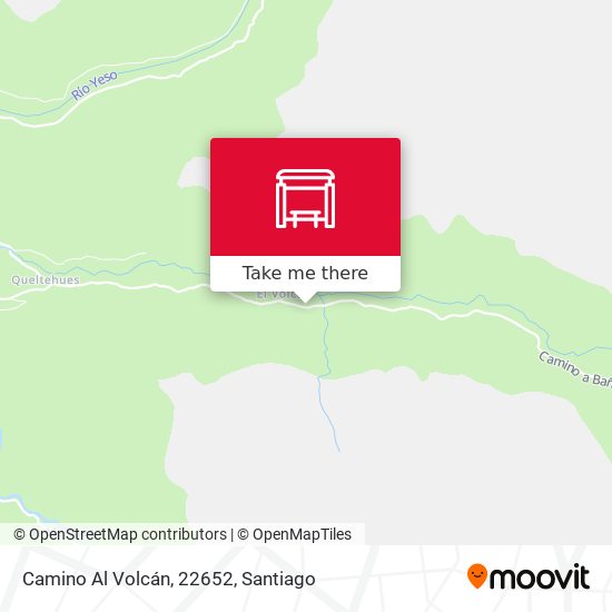 Mapa de Camino Al Volcán, 22652