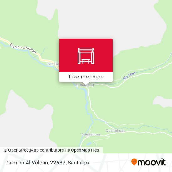 Camino Al Volcán, 22637 map