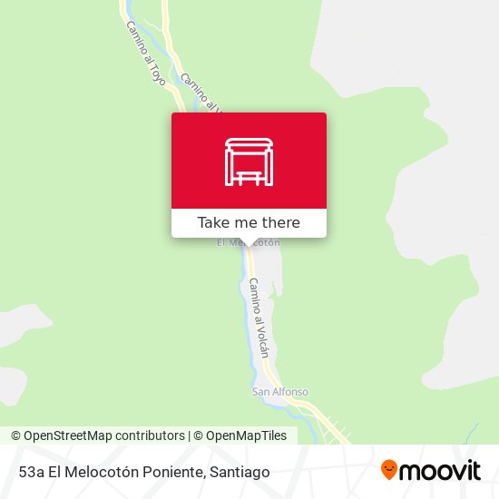 Mapa de 53a El Melocotón Poniente