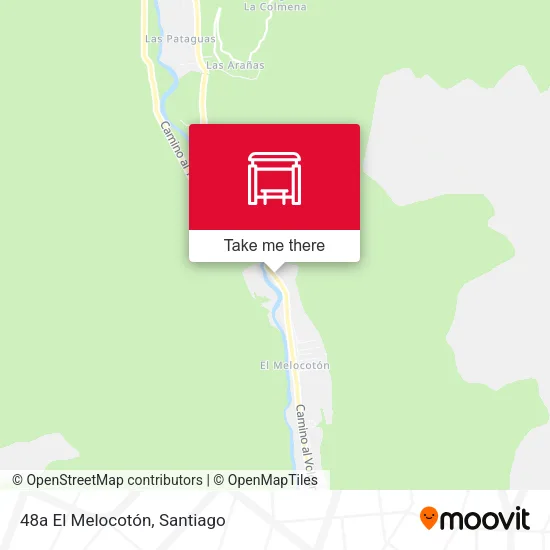 48a El Melocotón map
