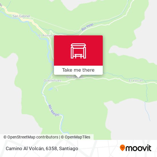 Camino Al Volcán, 6358 map