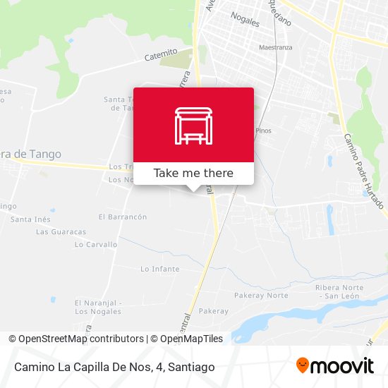 Mapa de Camino La Capilla De Nos, 4
