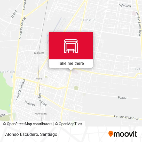 Alonso Escudero map