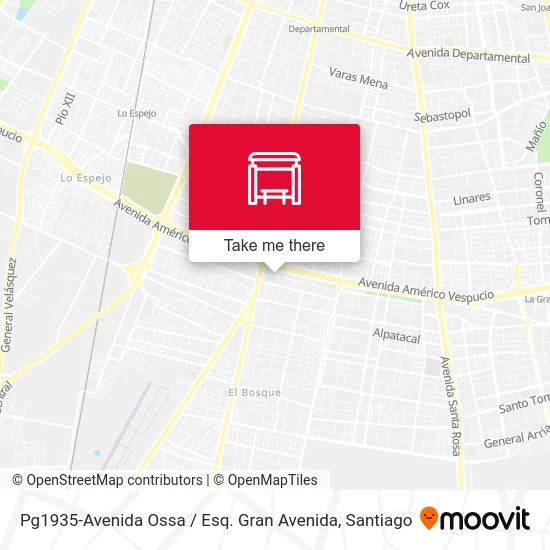 Pg1935-Avenida Ossa / Esq. Gran Avenida map