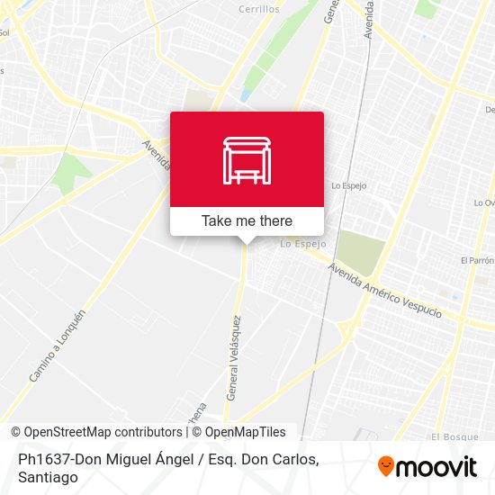 Ph1637-Don Miguel Ángel / Esq. Don Carlos map