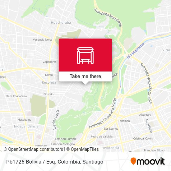Pb1726-Bolivia / Esq. Colombia map