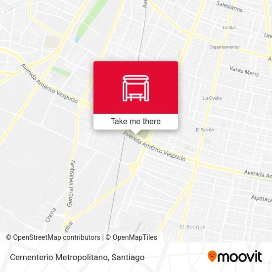 Cementerio Metropolitano map