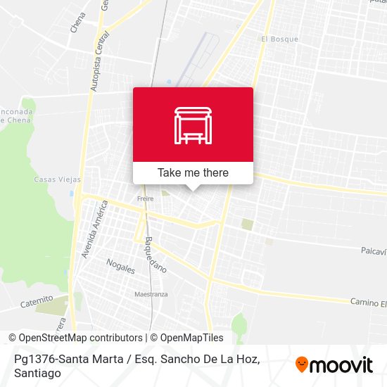 Mapa de Pg1376-Santa Marta / Esq. Sancho De La Hoz