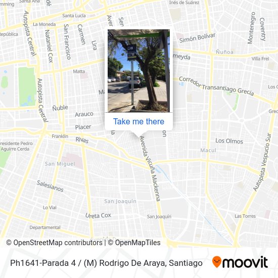 Ph1641-Parada 4 / (M) Rodrigo De Araya map