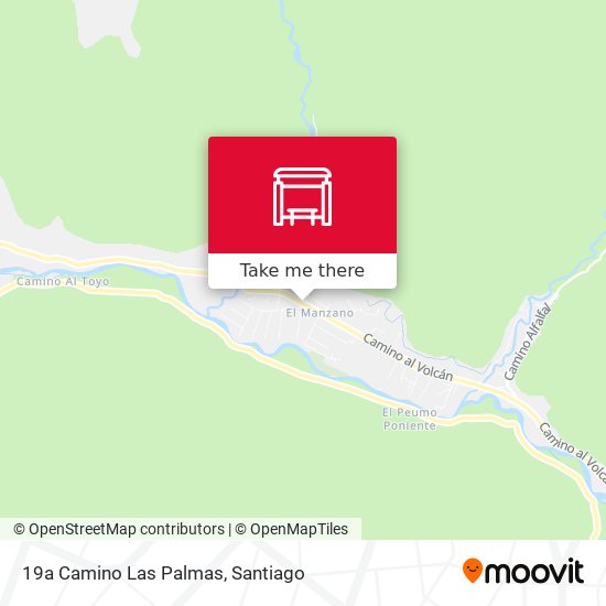 19a Camino Las Palmas map