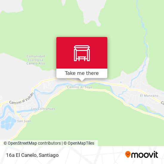 Mapa de 16a El Canelo