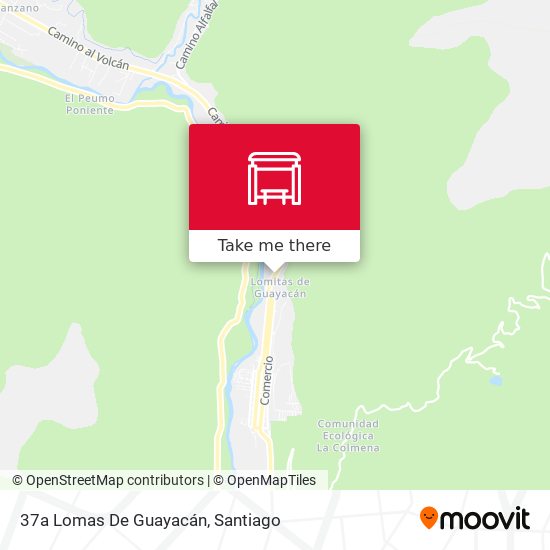 37a Lomas De Guayacán map